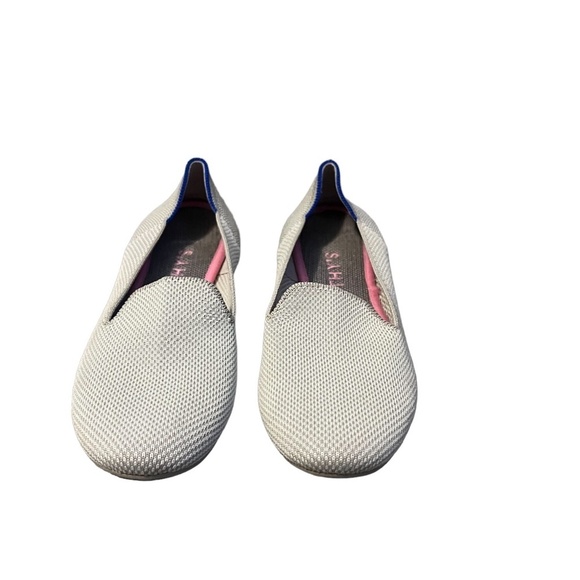 Rothy’s Loafer linen Double Stitch, Size 8W - Picture 1 of 10